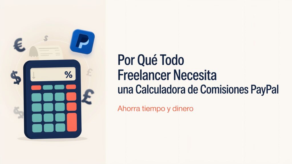 Por Qué Todo Freelancer Necesita una Calculadora de Comisiones PayPal